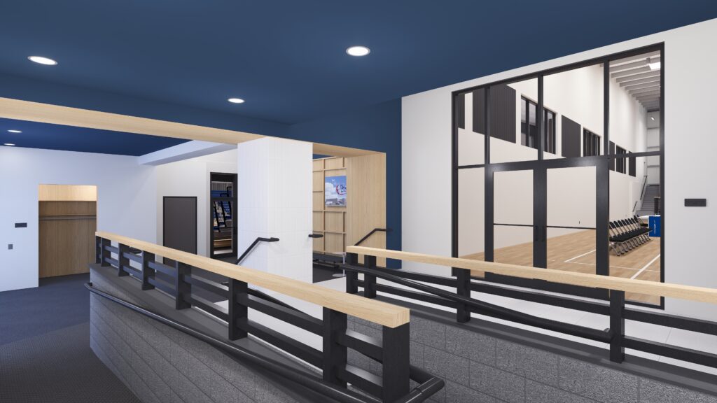 Entry to Event Center Ramp